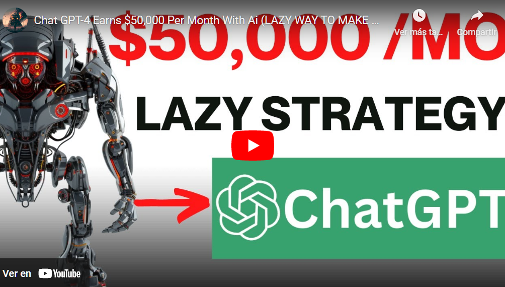chat gpt-4 $50,000 per month with ai